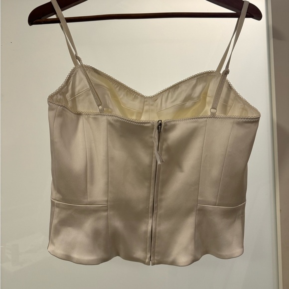 Wilfred White Satin Top - Picture 2 of 5